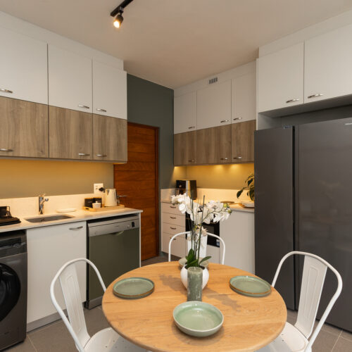 Dining Kitchen Fridge View Unit 18