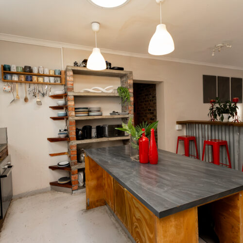 Kitchen breakfast nook view
