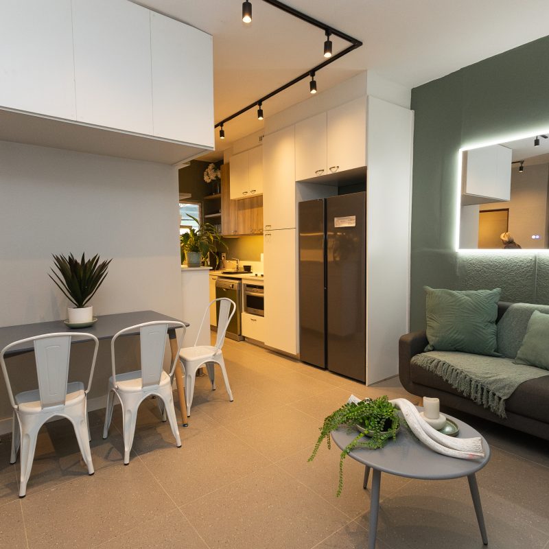 Lounge Dining Kitchen View Unit 6