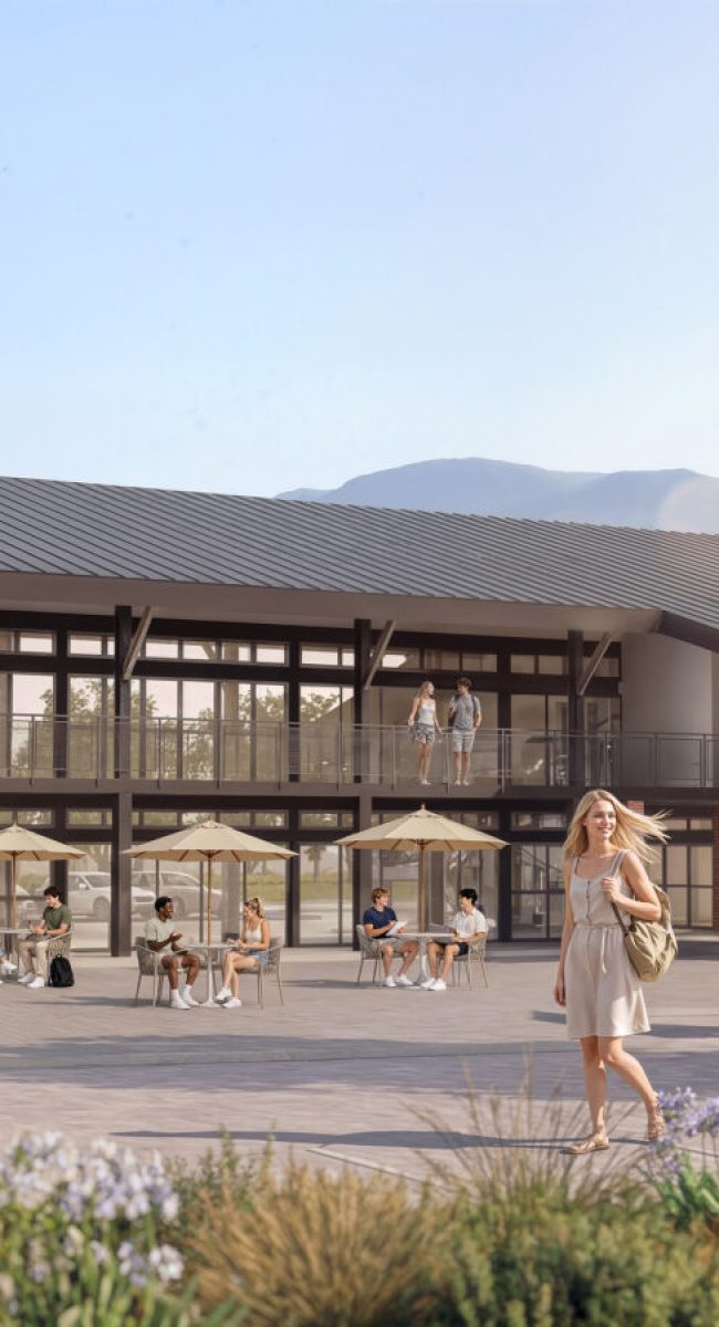 Student Hub 3D Rendering
