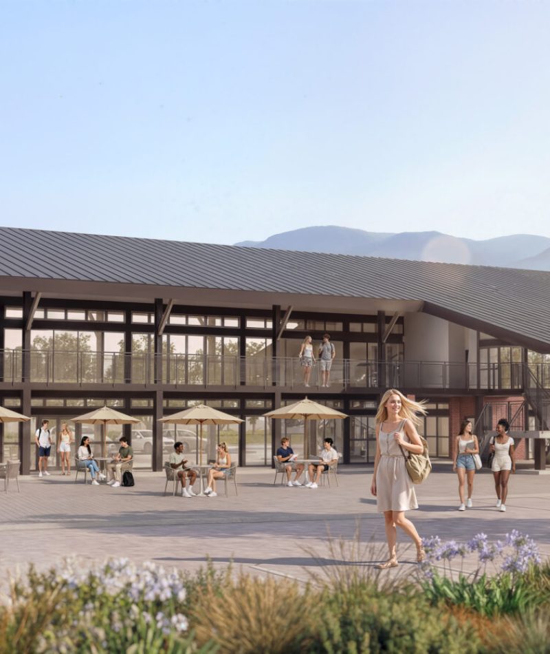 Student Hub 3D Rendering